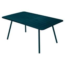 Table FERMOB Luxembourg Confort, 6/8 personnes - BLEU ACAPULCO