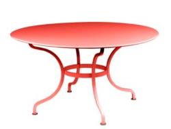 Table FERMOB Romane diamètre 137 cm, tout acier - CAPUCINE
