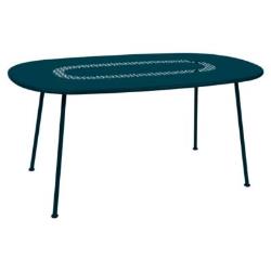 Table Lorette 160 x 90 cm FERMOB - BLEU ACAPULCO