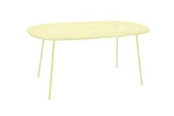Table Lorette 160 x 90 cm FERMOB - CITRON GIVRE