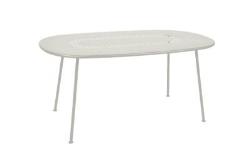 Table Lorette 160 x 90 cm FERMOB - gris argile