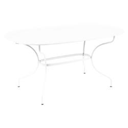 Table ovale 160 x 90 cm Opéra+ FERMOB - BLANC