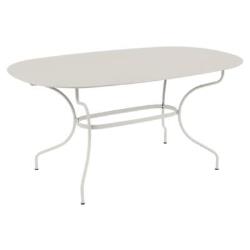 Table ovale 160 x 90 cm Opéra+ FERMOB - GRIS ARGILE