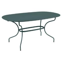 Table ovale 160 x 90 cm Opéra+ FERMOB - GRIS ORAGE