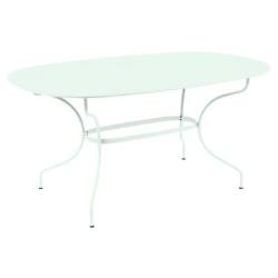 Table ovale 160 x 90 cm Opéra+ FERMOB - MENTHE GLACIALE