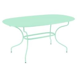 Table ovale 160 x 90 cm Opéra plus FERMOB - vert opaline
