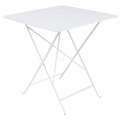 Table pliante carrée 71 cm Bistro+ FERMO - BLANC