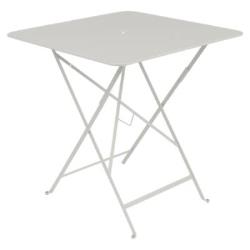 Table pliante carrée 71 cm Bistro+ FERMO - GRIS ARGILE