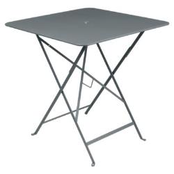 Table pliante carrée 71 cm Bistro+ FERMO - GRIS ORAGE