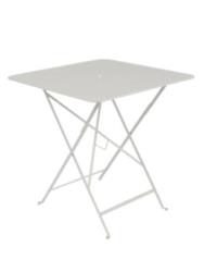 Table pliante carrée BISTRO 71 cm - 2/4 personnes - FERMOB - GRIS ARGILE