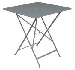 Table pliante carrée BISTRO 71 cm - 2/4 personnes - FERMOB - Gris orage