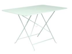 Table pliante rectangulaire BISTRO 117 x 77 cm - 4/6 personnes - FERMOB - MENTHE GLACIALE