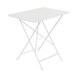 Table pliante rectangulaire BISTRO 77 x 57 cm - FERMOB - Blanc coton