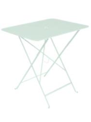 Table pliante rectangulaire BISTRO 77 x 57 cm - FERMOB - MENTHE GLACIALE