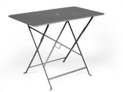 Table pliante rectangulaire BISTRO 97 x 57 cm - 2/4 personnes - FERMOB - Carbone