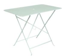Table pliante rectangulaire BISTRO 97 x 57 cm - 2/4 personnes - FERMOB - MENTHE GLACIALE