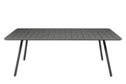 Table rectangulaire 207 x 100 cm FERMOB Luxembourg - CARBONE