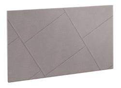 Tête de lit tissu L.180 cm SIGNATURE GRAPHIC gris