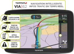 GPS Tomtom Via 62 Europe 48 pays