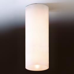 Top Light plafonnier DELA en verre blanc