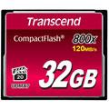 Carte Compact-Flash Transcend Premium 800x 32 GB
