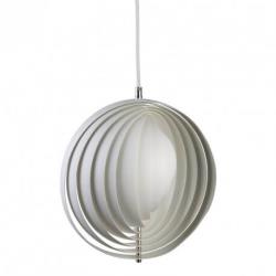 Verpan suspension design globe moon d34 cm - blanc