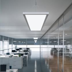 Waldmann Suspension LED IDOO pour bureaux 49W, blanche