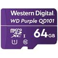 Cartes mémoire WESTERN DIGITAL WD Purple microSDXC UHS-I U1 64Go