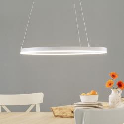 WOFI Suspension LED Vaasa, dimmable, blanche