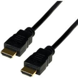 Câble HDMI 1080P haute vitesse 3D avec Ethernet mâle / mâle - 1m