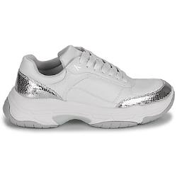 Basket basse femme Calvin Klein Jeans CHUNKY SOLE LACEUP PU-PYT PES Blanc