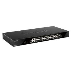 D-Link DGS-1520-28 commutateur réseau Géré L3 10G Ethernet (100/1000/10000) Noir 1U