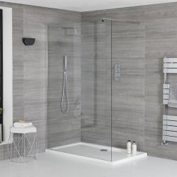 Douche italienne avec receveur de douche - Portland multiples tailles disponibles