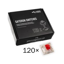 Glorious Pc Gaming Race Pack de 120 switchs MX Gateron Red