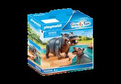 Hippopotame et son petit - PLAYMOBIL Family Fun - 70354