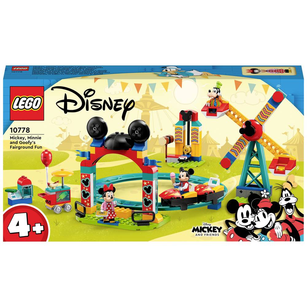 LEGO Disney Mickey & Friends 10778 Mickey, Minnie et Dingo à la fête foraine