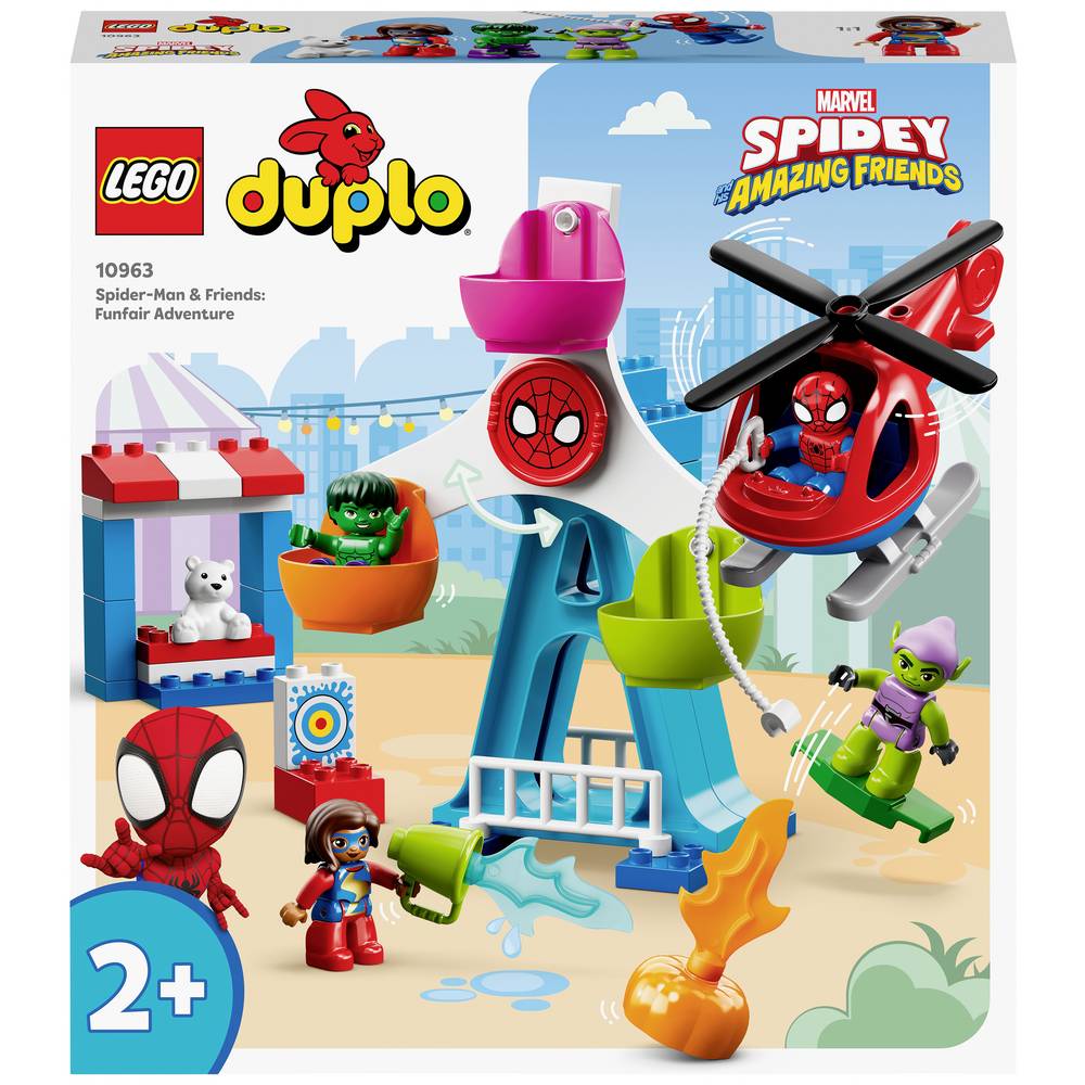 LEGO DUPLO 10963 Spider-Man et ses amis: aventures à la fête foraine