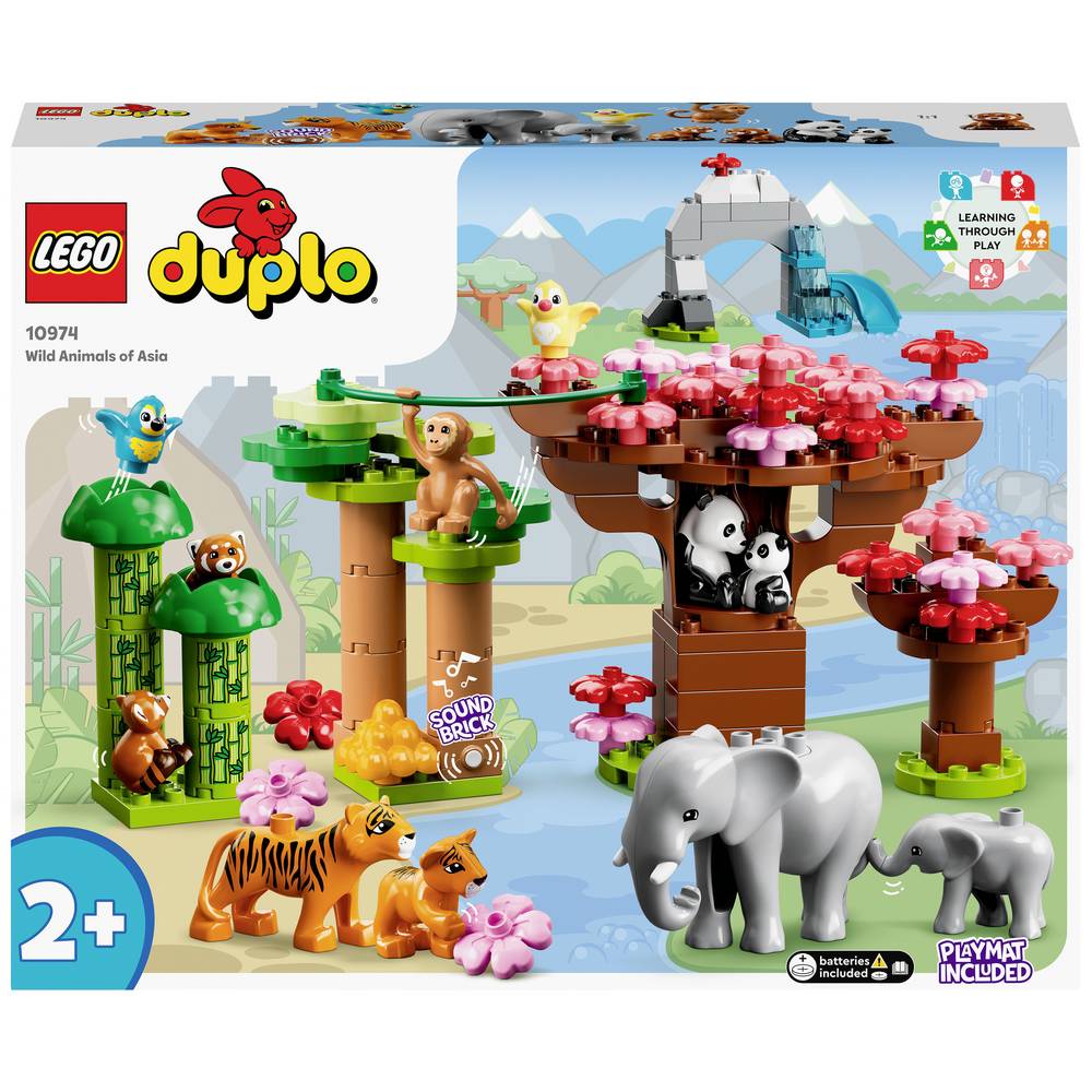 LEGO DUPLO 10974 Animaux sauvages d’Asie
