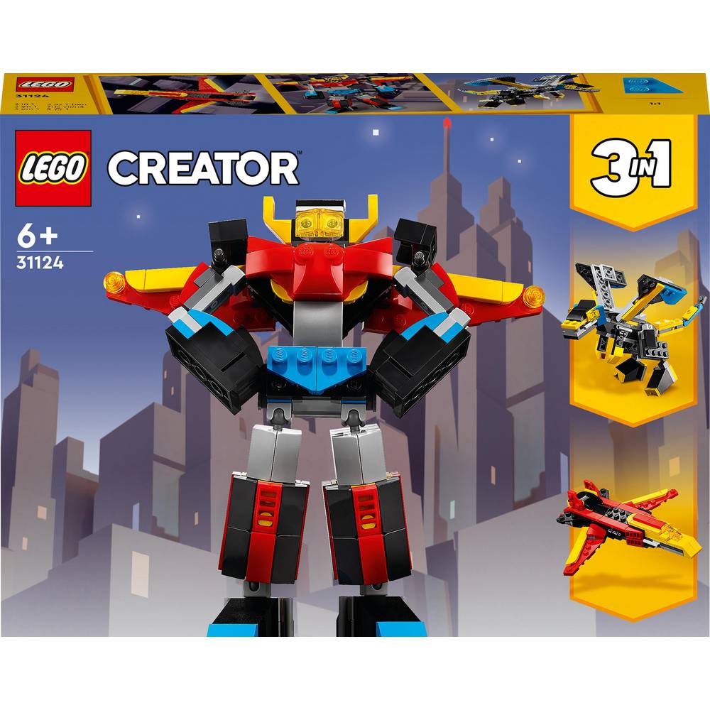 LEGO Creator 3-en-1 31124 Le Super Robot