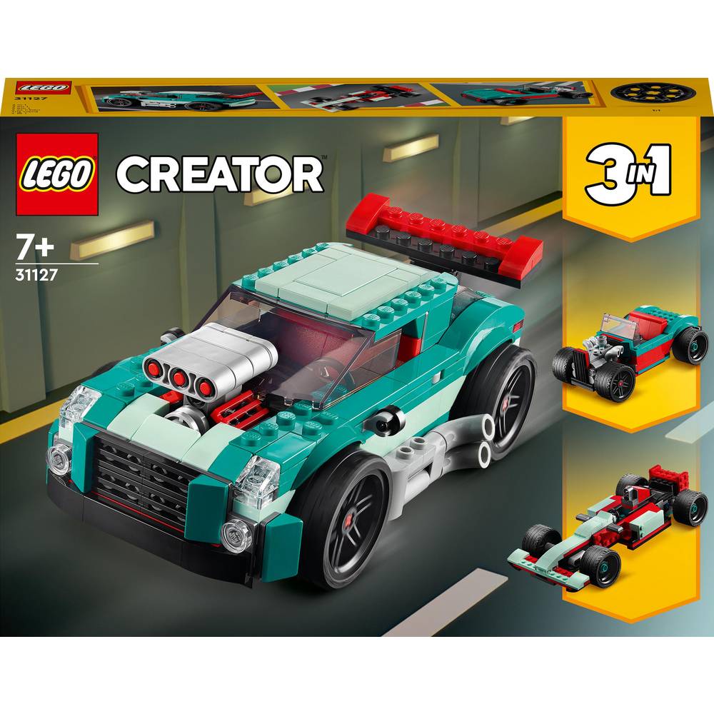 LEGO Creator 3-en-1 31127 Le bolide de rue