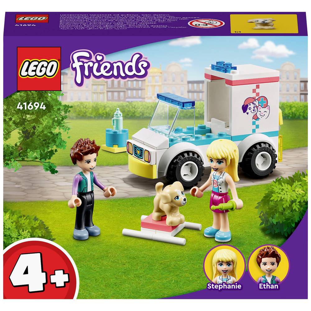 LEGO Friends 41694 L’ambulance de la clinique vétérinaire