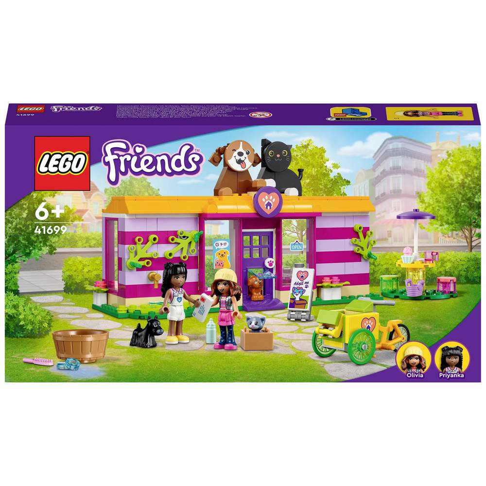 LEGO Friends 41699 Le café d’adoption des animaux