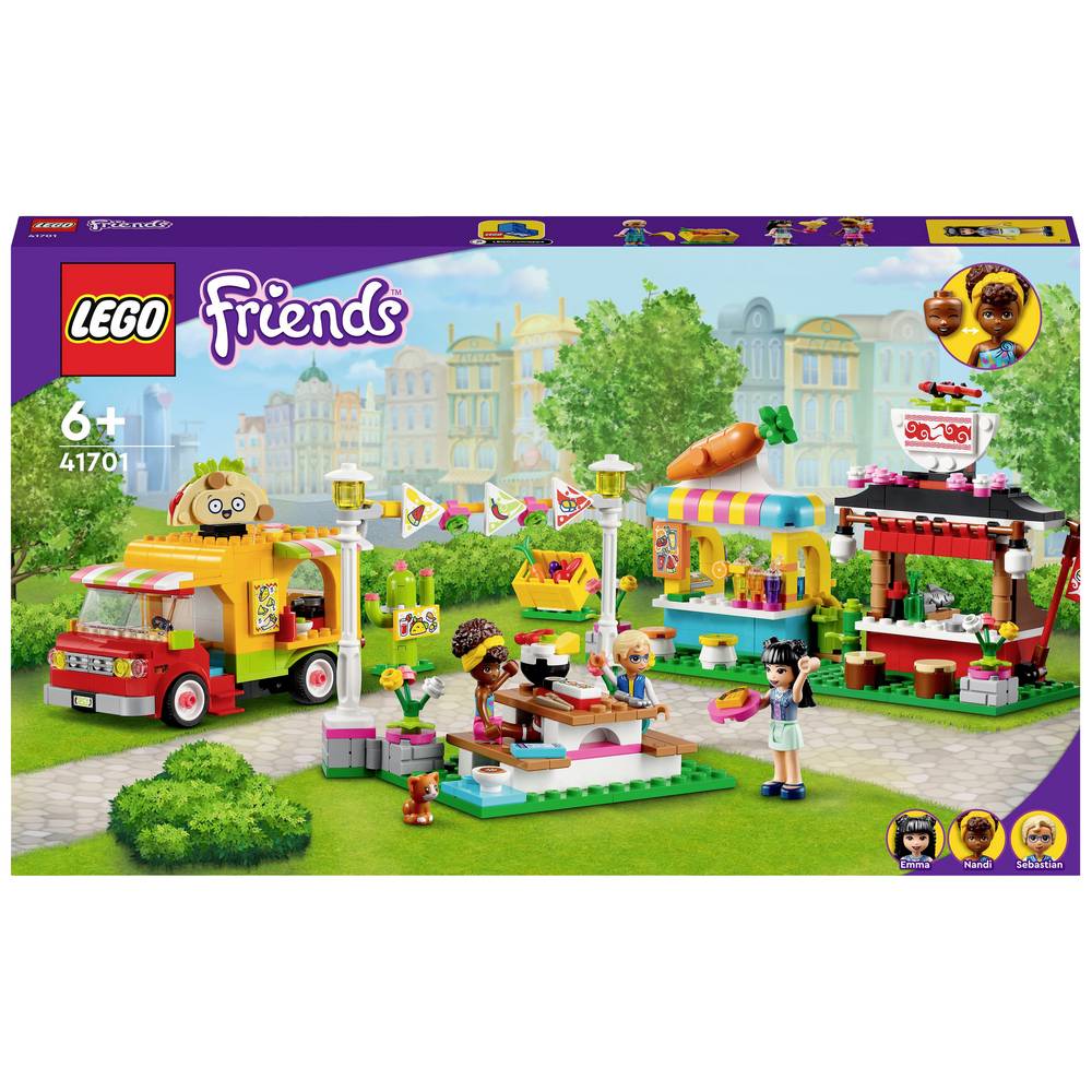 LEGO Friends 41701 Le marché de street food