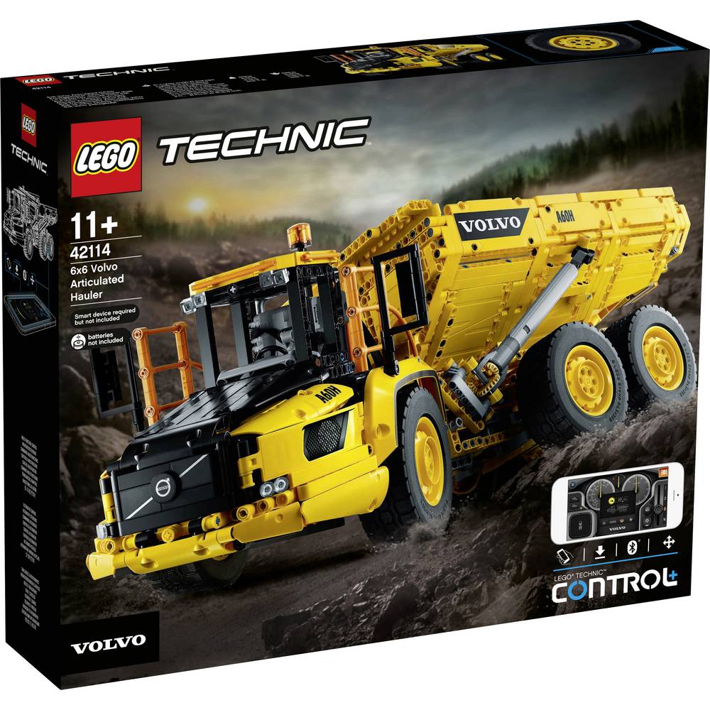 LEGO Technic 42114 Le tombereau articulé Volvo 6x6