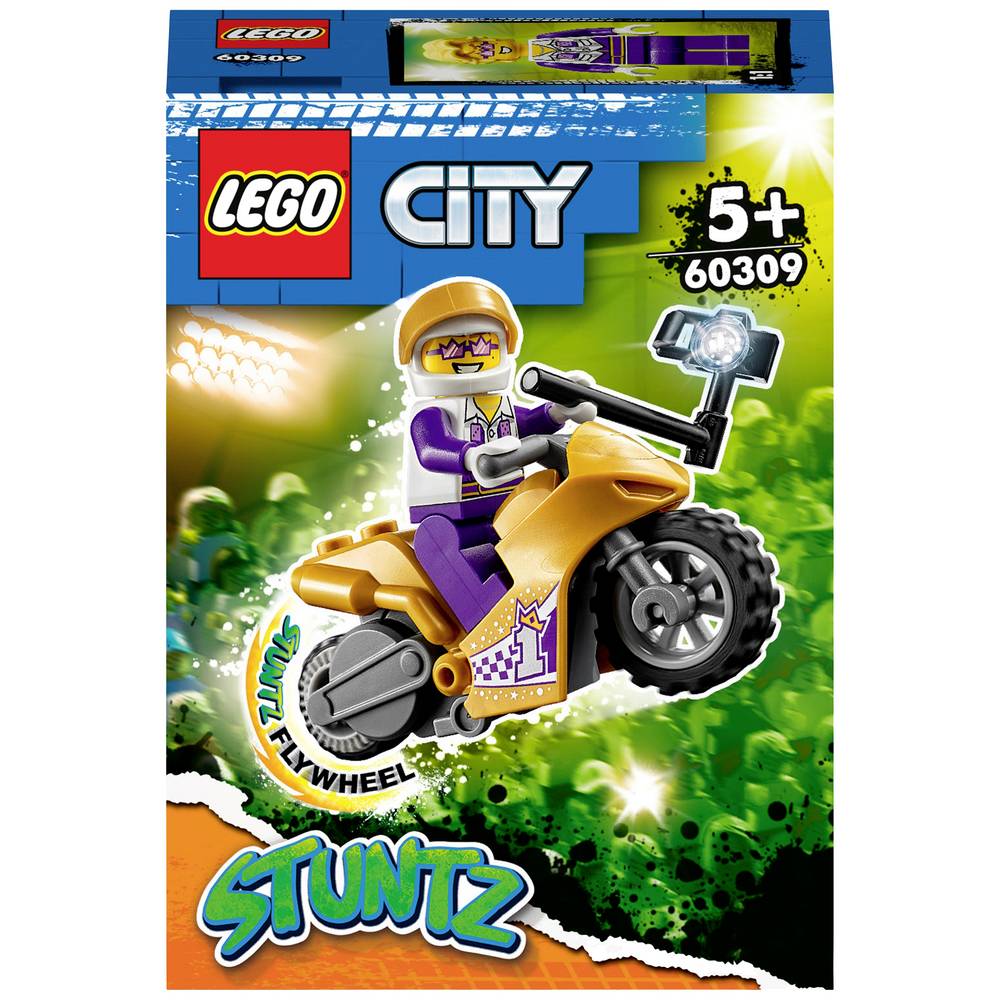 LEGO City 60309 La moto de cascade Selfie