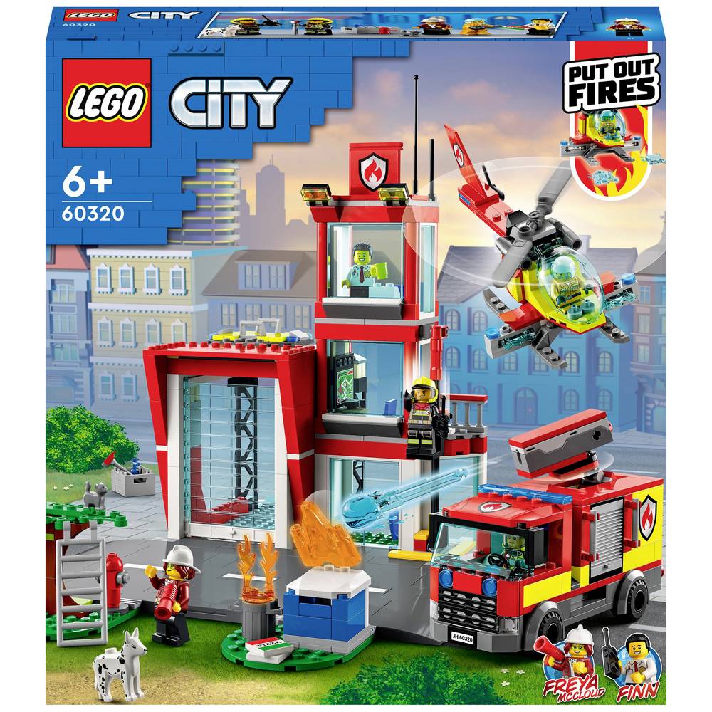 LEGO City 60320 La caserne des pompiers