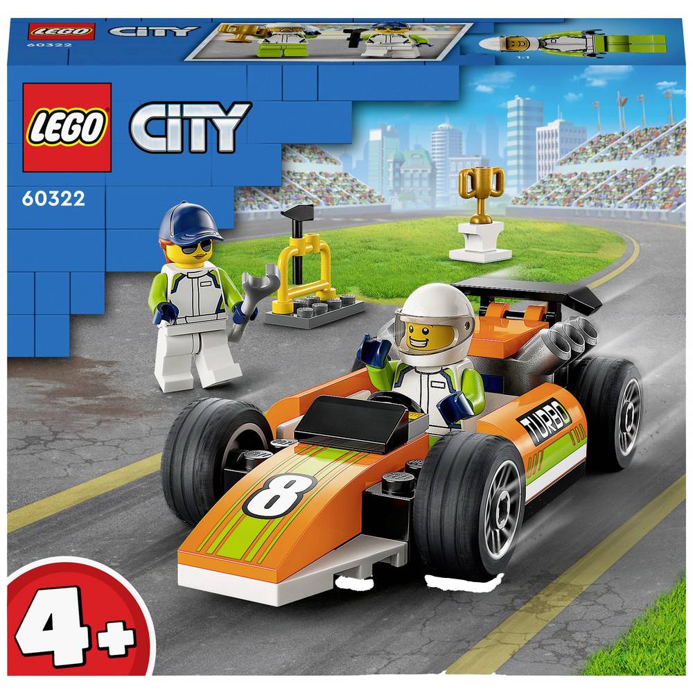 LEGO City 60322 La voiture de course