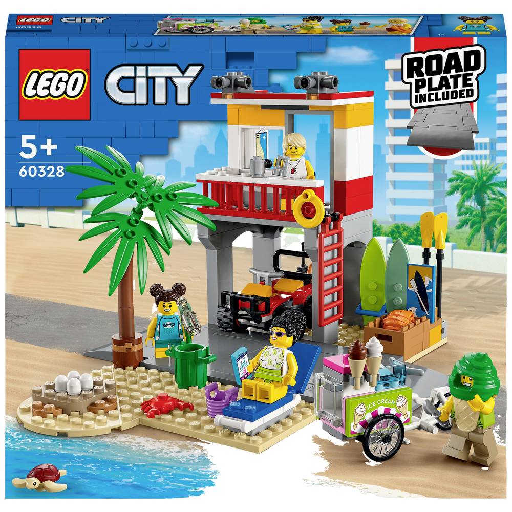 LEGO City 60328 Le poste de secours sur la plage