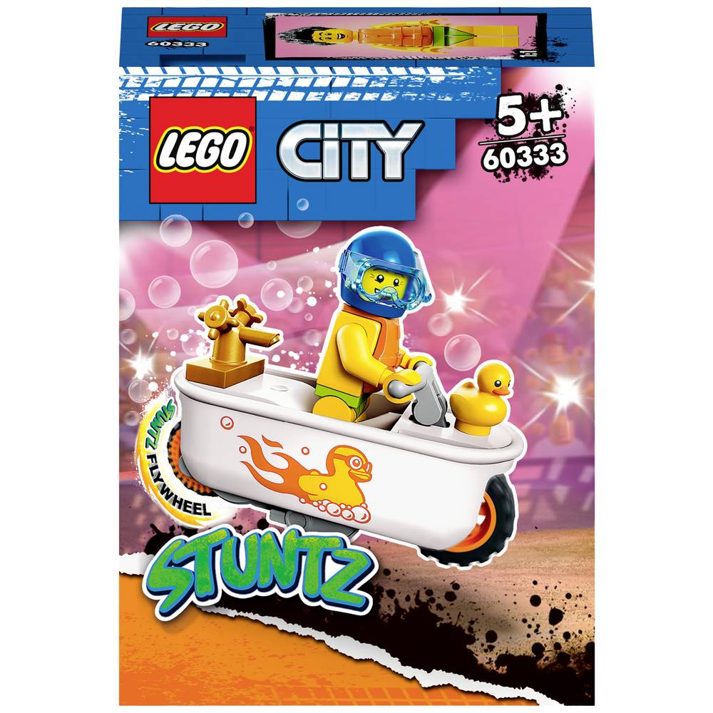 LEGO City 60333 La moto de cascade Baignoire