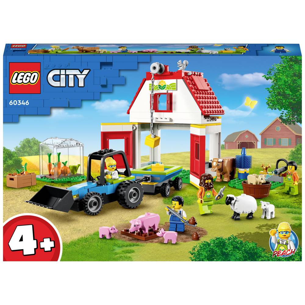 LEGO City 60346 La grange et les animaux de la ferme